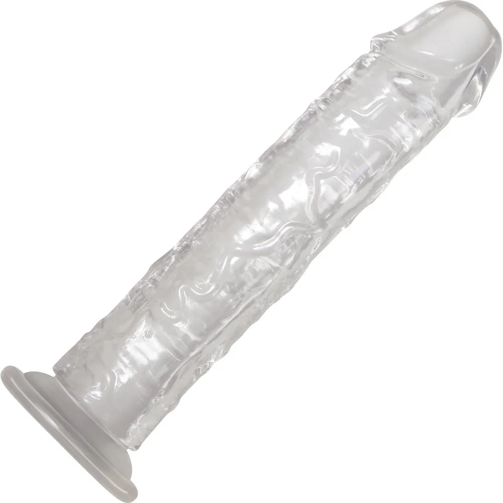 Adam & Eve Crystal Clear 8" Dong