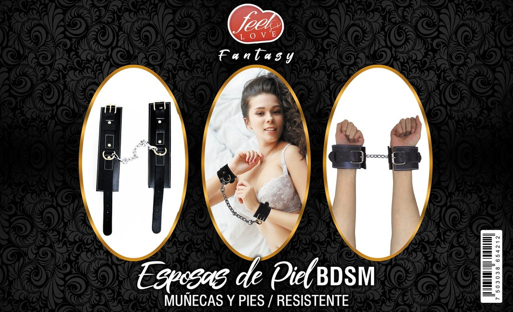 ESPOSAS DE PIEL BDSM - FEEL LOVE FANTASY