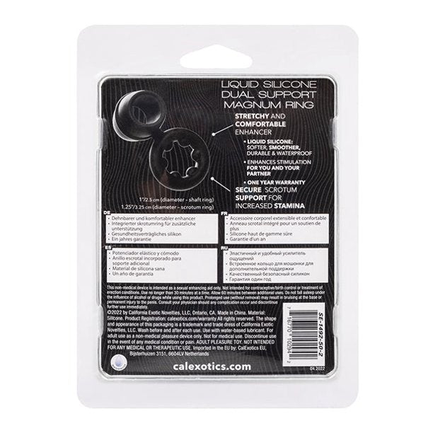 LIQUID SILICONE DUAL SUPPORT MAGNUM RING