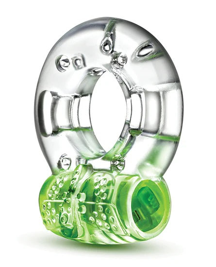 PLAY WITH ME AROUSER VIBRATING C-RING - GREEN