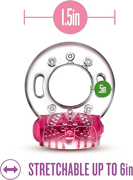 PLAY WITH ME AROUSER VIBRATING C-RING - PINK