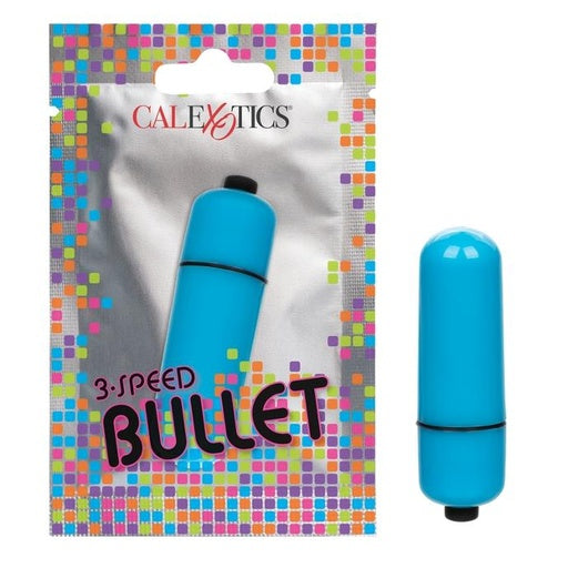 3 SPEED BULLET VIBRADORA BLUE
