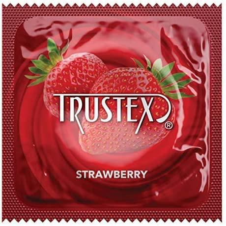 CONDON TRUSTEX LATEX STRAWBERRY