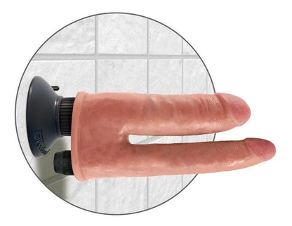 KING COCK DOUBLE VIBRATING PENETRADOR